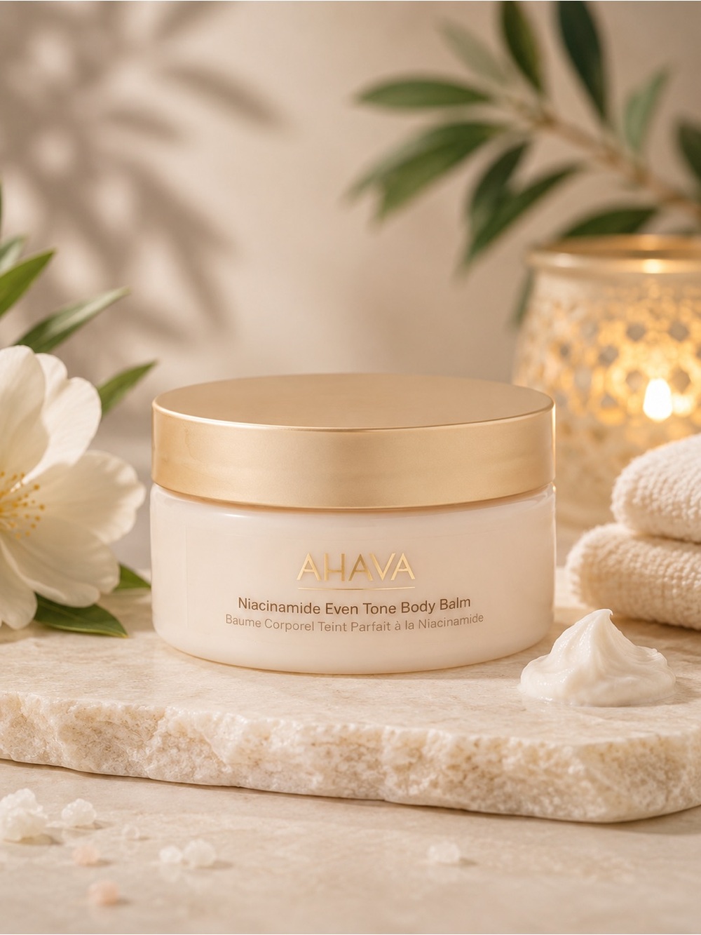 AHAVA Niacinamide Even Tone Body Balm 7.4 fl oz Made in Israel